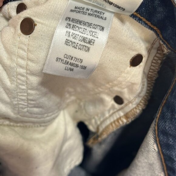 Agolde Luna high rise barrel pieced taper jeans - Picture 8 of 11